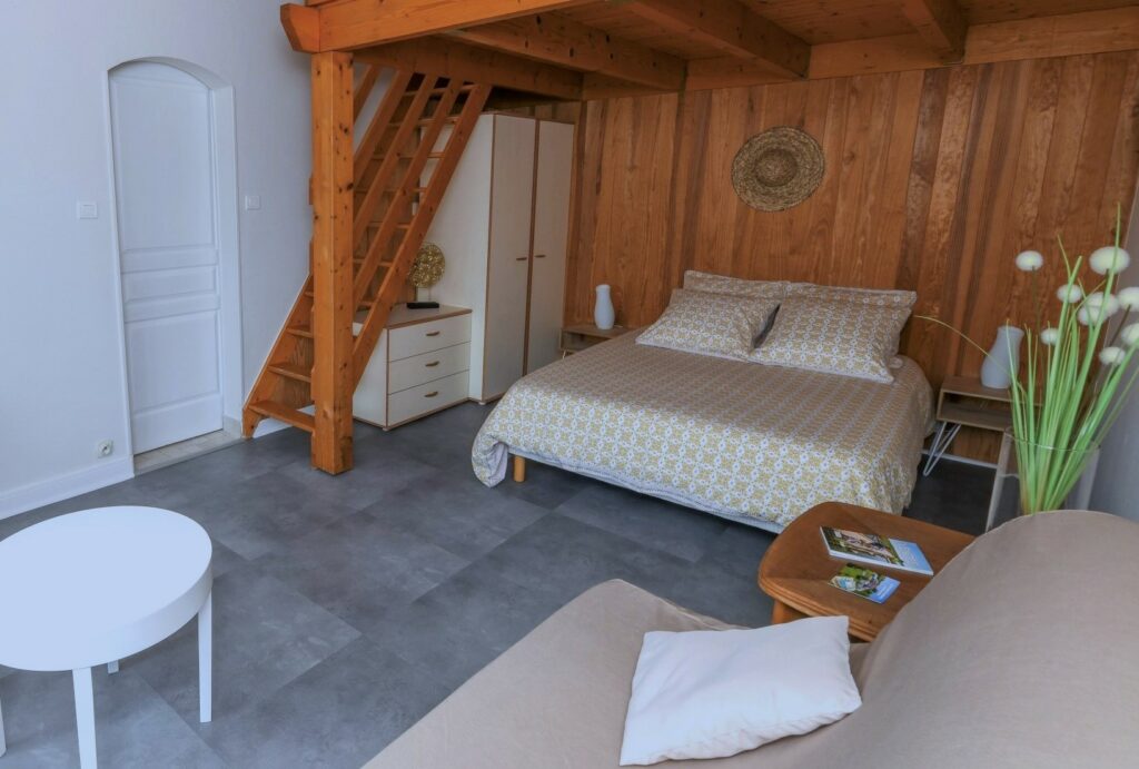Appartement la mine chambre salon