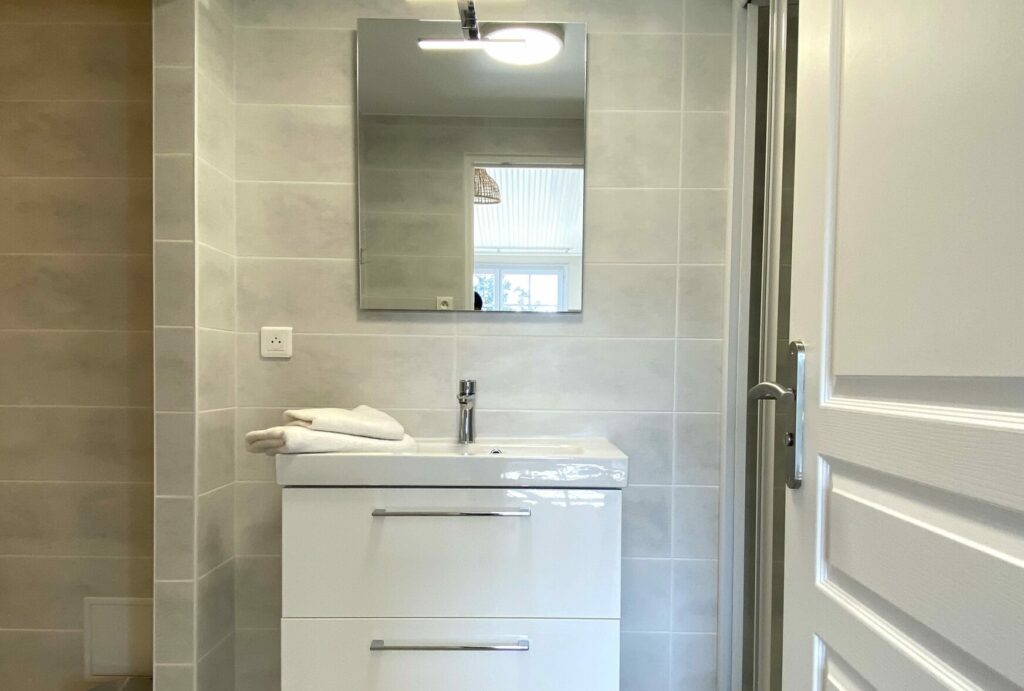 Appartement la mine cuisine salle de bain