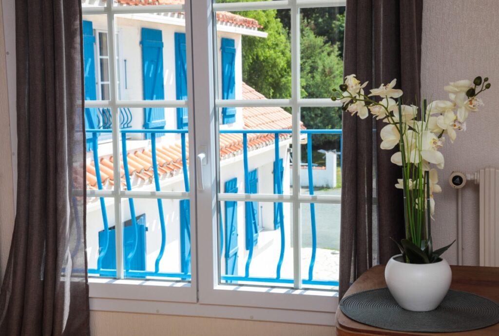 Appartement le Payré Vue sur le terrasse et Piscine