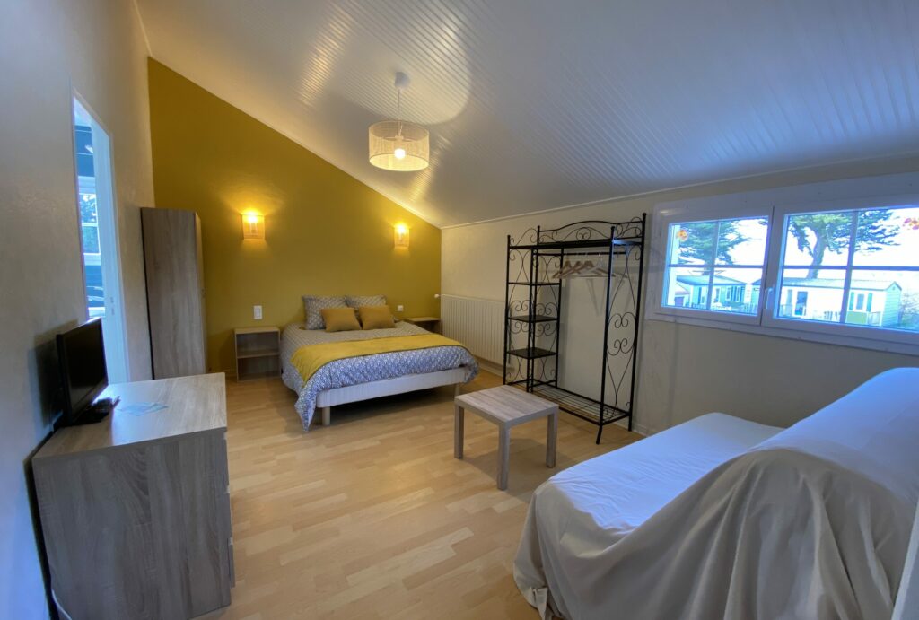 Appartement le Veillon Chambre Salon de 4 à 6 personnes
