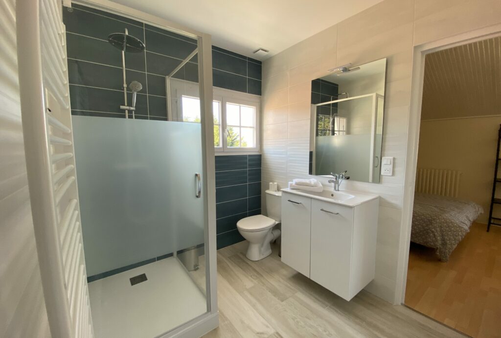 Appartement le Veillon Salle d'eau