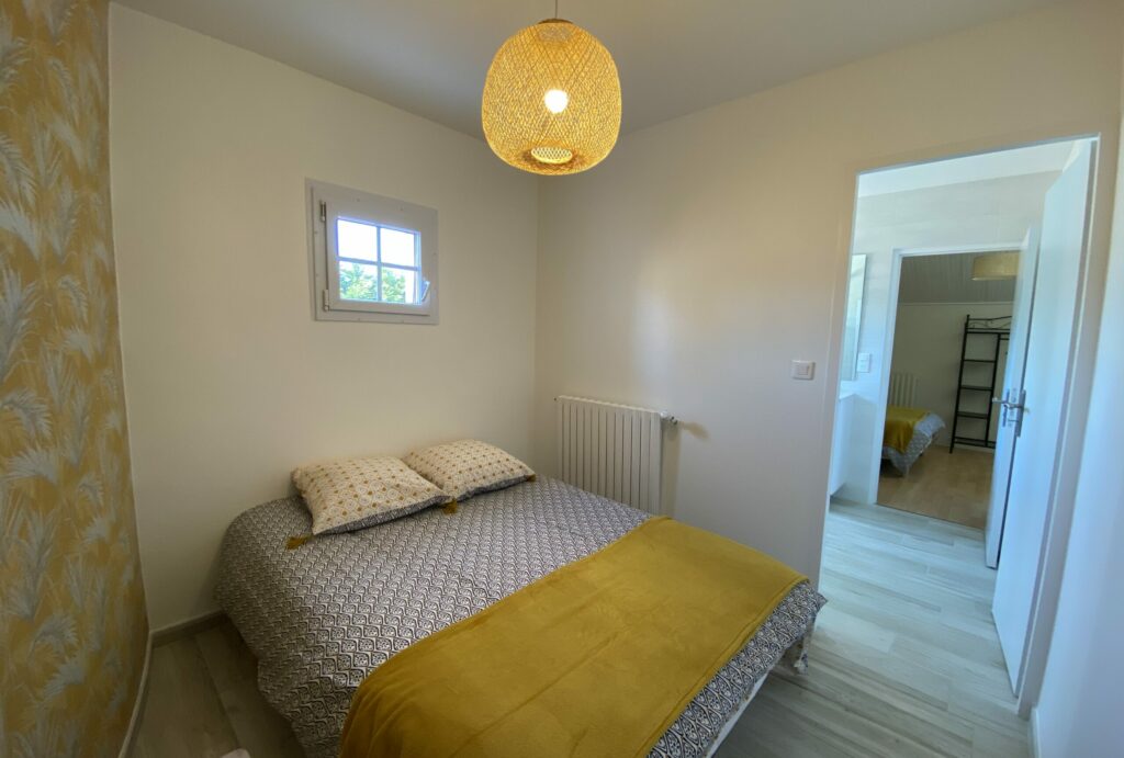 Appartement le Veillon deuxième chambre