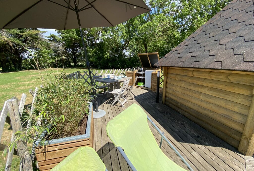 Kota Finlandais 2 personnes Terrasse