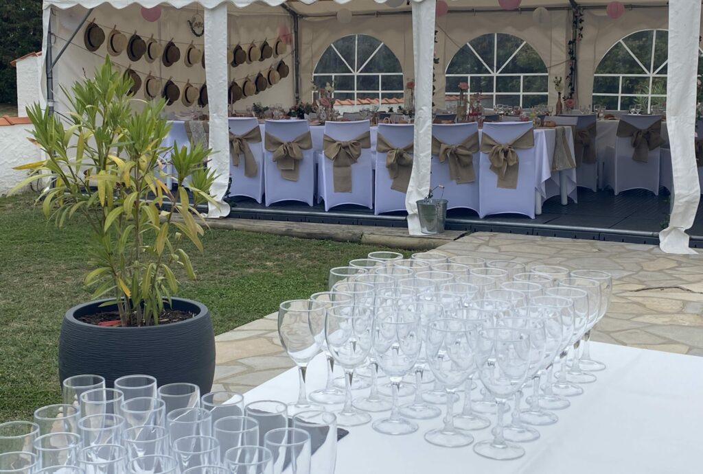 Mariage Cocktail terrasse
