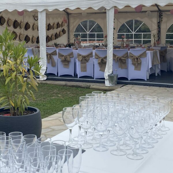 Mariage Cocktail terrasse